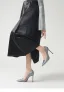 Unieke Blozen Roze Avond Leer Pumps 2025 10 cm Naaldhakken / Stiletto Spitse Neus Pumps Hoge Hakken