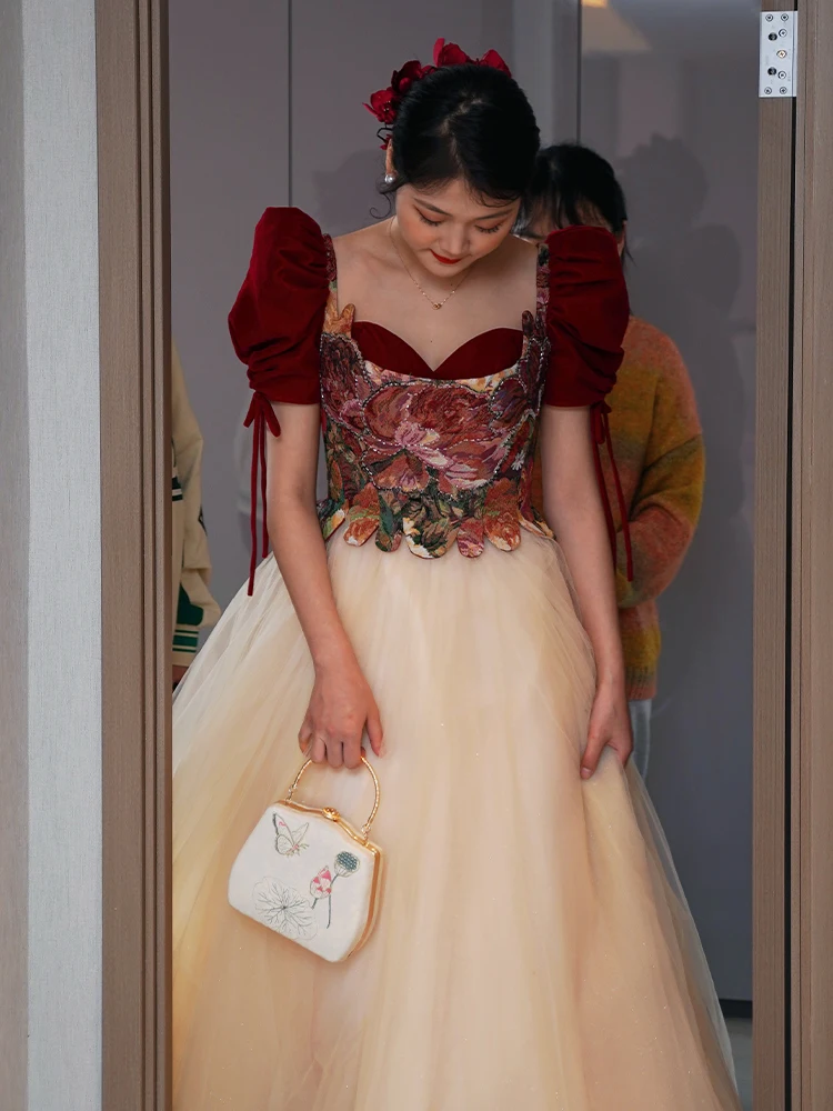sachin and babi light blue dress The Designer Hire