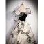 Chic / Beautiful Black Prom Dresses 2023 A-Line / Princess Square Neckline Puffy Short Sleeve Backless Bow Floor-Length / Long Prom Formal Dresses