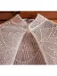 Bling Bling White Handmade  Beading Lace Prom shawl 2025