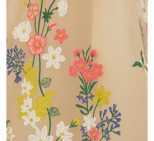 Flotte Multi-Farver Med Blonder Blomsten Rhinestone Champagne Gallakjoler 2023 Prinsesse Stropløs Ærmeløs Halterneck Te-længde Galla Kjoler