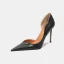 Elegant Sky Blue Evening Party Leather Womens Shoes 2026 9 cm Stiletto Heels Pointed Toe High Heels