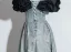 Chic / Beautiful Black Pearl Prom Dresses 2026 A-Line / Princess Ruffle Off-The-Shoulder Short Sleeve Floor-Length / Long Formal Dresses