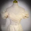 Charmant Bling Bling Champagne Paillettes Robe De Bal 2023 Princesse De l'épaule Manches Courtes Dos Nu Longue Promo Robe De Ceremonie