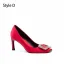 Elegante Grau Ball Strass Satin Pumps 2025 7 cm Stilettos Quadratische Zehe Pumps Hochhackige
