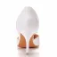 Elegant White Rhinestone Wedding Shoes 2022 7 cm Stiletto Heels Pointed Toe Wedding High Heels