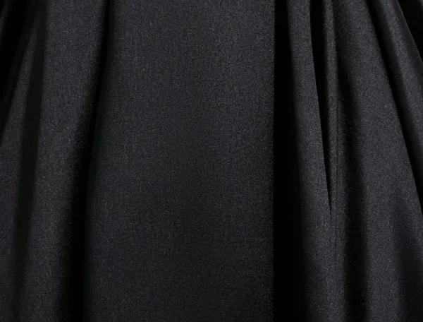 Vintage / Retro Black Prom Dresses 2025 Ball Gown Off-The-Shoulder Short Sleeve Backless Floor-Length / Long Formal Dresses