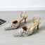 Sexy Silber Abend Strass Damen schuhe 2026 7 cm Stilettos Spitzschuh Hochhackige