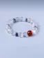 Haut de Gamme Blanche Fait main Cristal Naturel Bracelets 2025