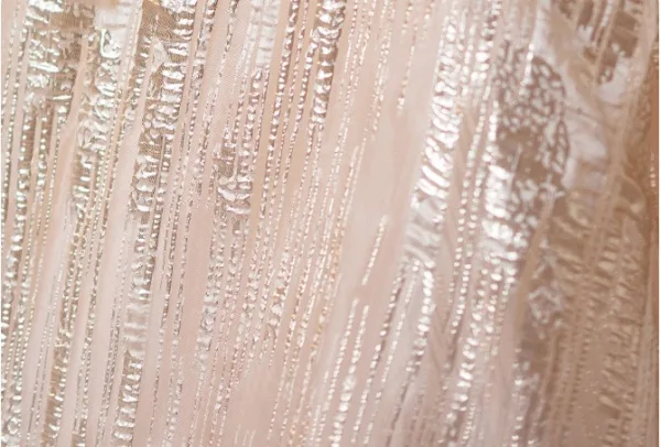 Chic / Beautiful Champagne Rhinestone Prom Dresses 2025 Ball Gown Off-The-Shoulder Short Sleeve Backless Floor-Length / Long Prom Formal Dresses