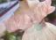 Mode Dégradé De Couleur Paillettes Anniversaire Longue Robe Ceremonie Fille 2025 Robe Boule Encolure Dégagée Manches Courtes Dos Nu