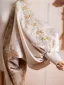 High-end Champagne Handmade  Beading Sequins Rhinestone Pearl Prom shawl 2025
