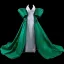 High-end Vintage / Retro Dark Green Prom Dresses 2023 A-Line / Princess Halter Sleeveless Backless Court Train Prom Formal Dresses