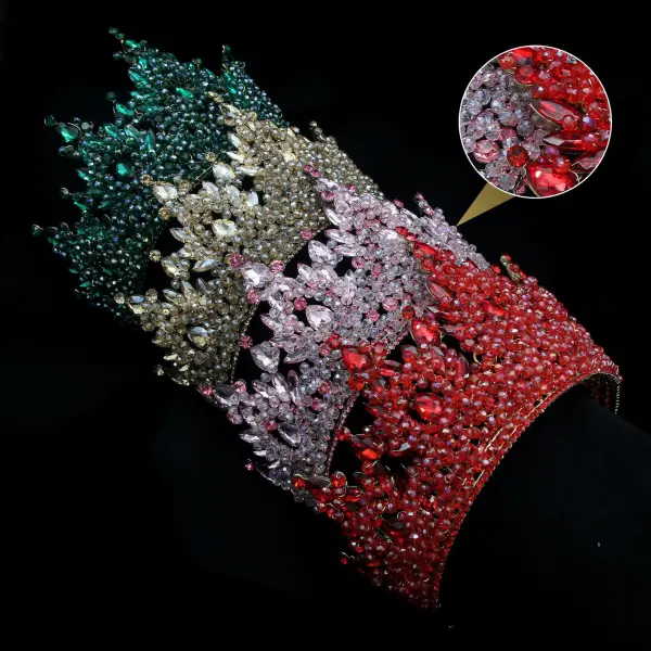 Bling Bling Champagne Faux Diamant Accessoire Cheveux Mariage 2024 Alliage Mariage Accessorize