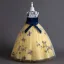 Chic / Beautiful Sky Blue Lace Flower Sequins Flower Girl Dresses 2024 Ball Gown Birthday Sleeveless Scoop Neck Bow Floor-Length / Long