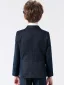 Modern / Fashion Navy Blue Long Sleeve 5-piece Boys Wedding Suits 2023 Wedding Coat Pants Shirt Tie Vest