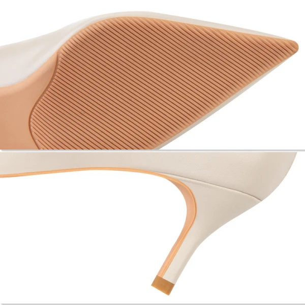 Moda Beżowe Zużycie ulicy Kozaki Damskie 2022 6 cm Szpilki Szpiczaste Boots