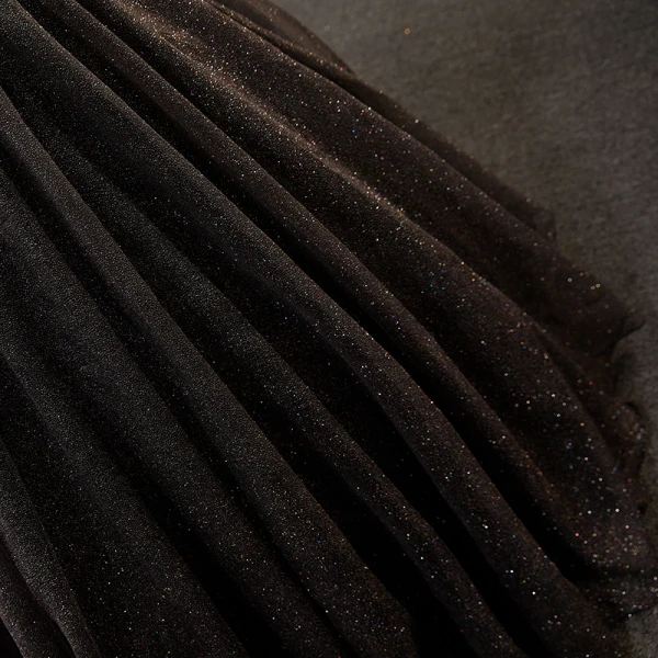 Vintage / Retro Black Rhinestone Sequins Lace Flower Prom Dresses 2023 Ball Gown Square Neckline Puffy Short Sleeve Backless Floor-Length / Long Prom Formal Dresses