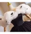 Vintage Schwarz Ballkleider 2025 Ballkleid Rüschen Off Shoulder Kurze Ärmel Rückenfreies Lange Festliche Kleider