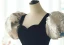 Vintage / Retro Navy Blue Printing Prom Dresses 2024 Ball Gown Square Neckline Puffy Short Sleeve Bow Sash Backless Floor-Length / Long Prom Formal Dresses