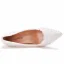 Elegant White Pearl Lace Flower Wedding Shoes 2022 9 cm Stiletto Heels Pointed Toe Wedding Pumps High Heels