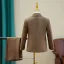 Coffee Long Sleeve 6-piece Boys Wedding Suits 2024 Wedding Body Jewellery Coat Pants Shirt Tie Vest