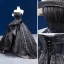 Elegant Black Pierced Prom Dresses 2022 Ball Gown One-Shoulder Sleeveless Backless Prom Floor-Length / Long Formal Dresses