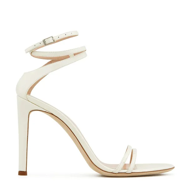 Fashion Brown Street Wear Summer Womens Sandals 2022 Ankle Strap 11 cm Stiletto Heels Open / Peep Toe Sandals High Heels