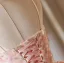 Flower Fairy Blushing Pink Sequins Appliques Prom Dresses 2024 Ball Gown Spaghetti Straps Sleeveless Backless Floor-Length / Long Prom Formal Dresses