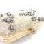 Scintillantes Argenté Fait main Perle Faux Diamant Soirée Pochette 2023