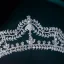 Chic / Belle Blanche Faux Diamant Alliage Mariage Tiare Accessoire Cheveux Mariage 2022
