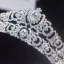 Sjarmerende Sølv Bryllup Rhinestone Legering Har Tilbehor 2023