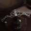 Modest / Simple Silver Pearl Zircon Rhinestone Earrings Tiara Wedding Bridal Hair Accessories 2025