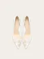 Elegant White Embroidered Lace Wedding Shoes 2025 10 cm Stiletto Heels Pointed Toe Wedding Pumps High Heels