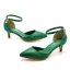 Simple Doré Vêtement de rue Sandales Femme 2023 Bride Cheville 5 cm Talons Aiguilles À Bout Pointu Sandales Talons Hauts