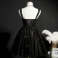 Fashion Black Sequins Short Party Dresses 2022 A-Line / Princess Spaghetti Straps Backless Sleeveless Formal Dresses