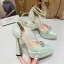 Charmant Noire Soirée Faux Diamant Noeud Sandales Femme 2023 Bride Cheville 13 cm Talons Aiguilles À Bout Pointu Sandales Talons Hauts
