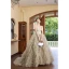Charming Pleated Sage Green Prom Dresses 2023 Ball Gown Strapless Sleeveless Backless Court Train Prom Formal Dresses