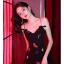 Sexy Schwarz Stickerei Kurze Partykleider 2024 Spaghettiträger Ärmellos Rückenfreies Cocktail Abend Festliche Kleider