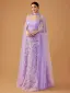 Lovely Lavender Multi-Colors Appliques Prom Dresses With Cloak 2025 A-Line / Princess Strapless Sleeveless Backless Floor-Length / Long Prom Formal Dresses