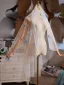 Chic / Belle Blanche Fait main Appliques Promo châle 2025