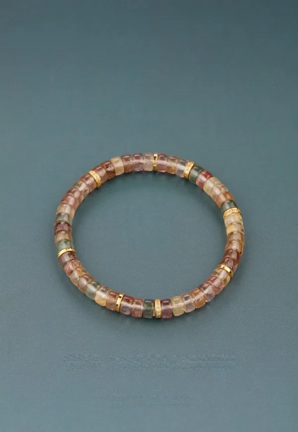Mooie / Prachtige Multi-Kleuren Handgemaakt Natuurlijke Kristal Armbanden Accessoires 2026