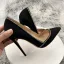 Mooie / Prachtige Zwarte Suede Rhinestone Avond Pumps 2025 12 cm Naaldhakken / Stiletto Spitse Neus Pumps Hoge Hakken