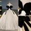 Elegant Sexy Black Velvet Pleated Prom Dresses 2023 Ball Gown Strapless Sleeveless Bow Backless Floor-Length / Long Prom Formal Dresses