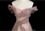 Haut de Gamme Rougissant Rose Appliques Faux Diamant Paillettes Volants en Cascade Robe De Bal 2025 Princesse De l'épaule Sans Manches Dos Nu Longue Robe De Ceremonie