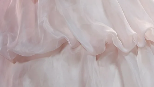 Blomsterfe Lyserød Sløjfe Applikationsbroderi Cascading Flæser Gallakjoler 2026 Chiffon Balkjole Off-The-Shoulder Ærmeløs Halterneck
