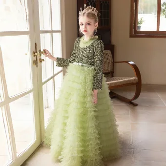 adult graduation dress Flower Girl Sage Green | Junior Dresses For Wedding