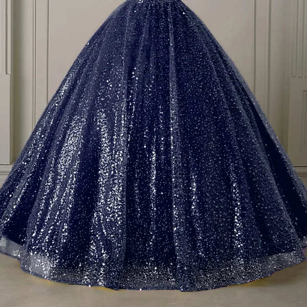 Vintage / Retro Dark Green Beading Pearl Sequins Prom Dresses 2025 Ball Gown Square Neckline Long Sleeve Backless Floor-Length / Long Formal Dresses