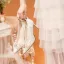Charming Champagne Lace Pearl Sequins Wedding Shoes 2022 Rhinestone 8 cm Stiletto Heels Pointed Toe Wedding Pumps High Heels