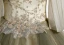 Elegant Khaki Beading Sequins Embroidered Prom Dresses 2024 Ball Gown High Neck 1/2 Sleeves Floor-Length / Long Prom Formal Dresses